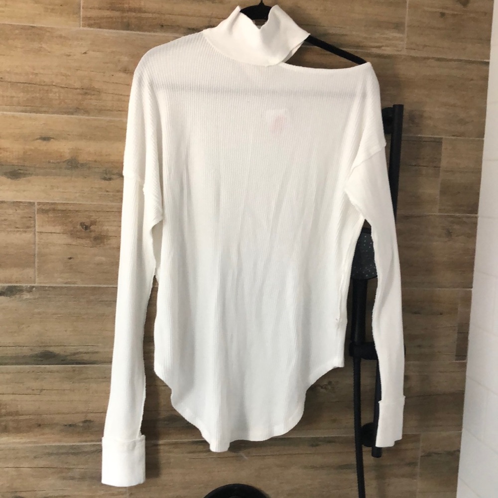 Free People waffle long sleeve